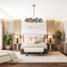 AICO Furniture - West Kensington King Bed in Medium Espresso - 9096014CK3-417 - GreatFurnitureDeal