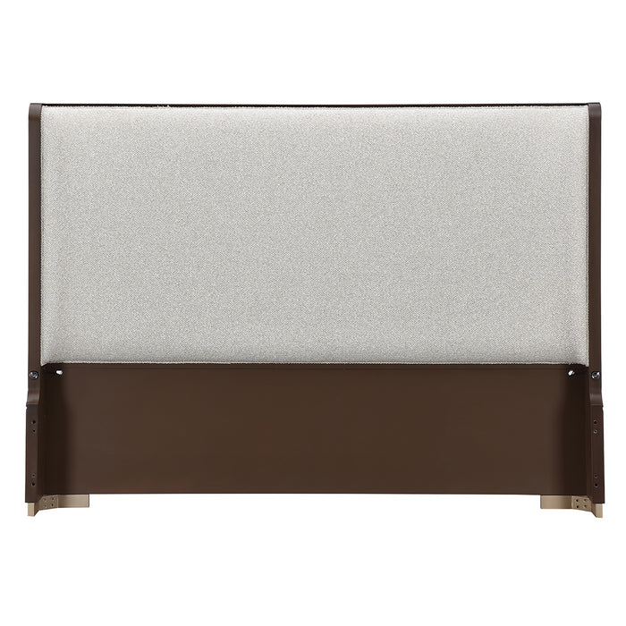 AICO Furniture - West Kensington King Bed in Medium Espresso - 9096014CK3-417 - GreatFurnitureDeal