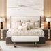 AICO Furniture - West Kensington King Bed in Medium Espresso - 9096014CK3-417 - GreatFurnitureDeal