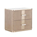 AICO Furniture - West Kensington 2-Drawer Nightstand in Sea Salt Caramel - 9096042-147 - GreatFurnitureDeal