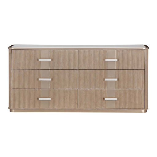 AICO Furniture - West Kensington Dresser in Sea Salt Caramel - 9096050SA-147 - GreatFurnitureDeal
