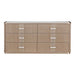 AICO Furniture - West Kensington Dresser in Sea Salt Caramel - 9096050SA-147 - GreatFurnitureDeal