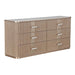AICO Furniture - West Kensington Dresser in Sea Salt Caramel - 9096050SA-147 - GreatFurnitureDeal
