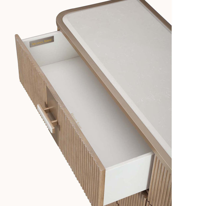 AICO Furniture - West Kensington Dresser in Sea Salt Caramel - 9096050SA-147 - GreatFurnitureDeal