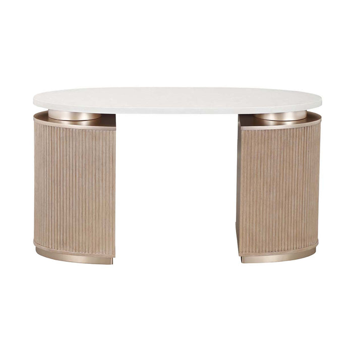AICO Furniture - West Kensington 3 Piece Vanity Set in Sea Salt Caramel - 9096058VAN2-244-147 - GreatFurnitureDeal