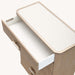 AICO Furniture - West Kensington Highboy Chest in Sea Salt Caramel - 9096070SA-147 - GreatFurnitureDeal