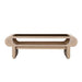 AICO Furniture - West Kensington Cocktail Table in Sea Salt Caramel - 9096201-147 - GreatFurnitureDeal