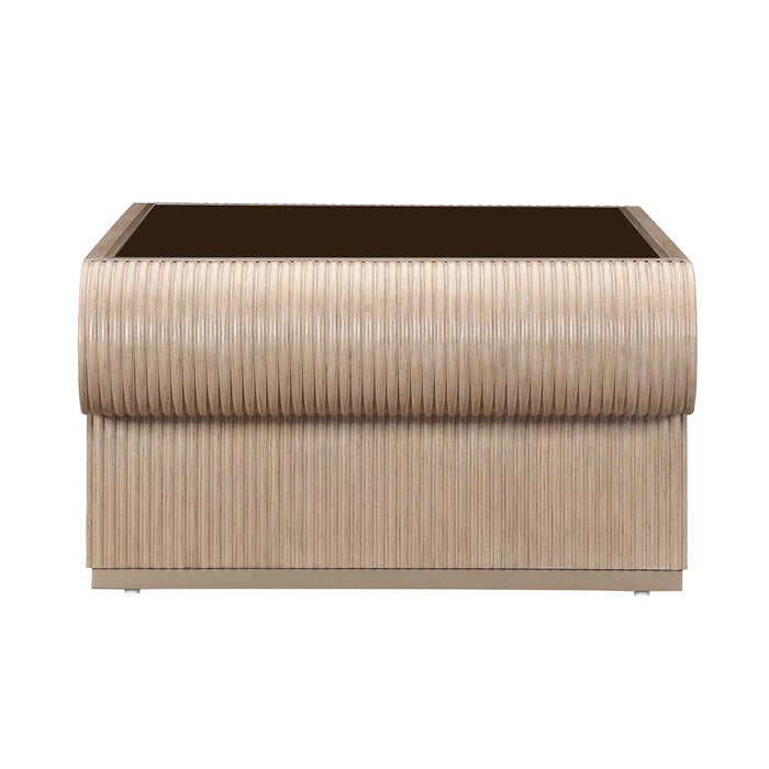 AICO Furniture - West Kensington Cocktail Table in Sea Salt Caramel - 9096201-147 - GreatFurnitureDeal