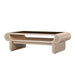 AICO Furniture - West Kensington Cocktail Table in Sea Salt Caramel - 9096201-147 - GreatFurnitureDeal