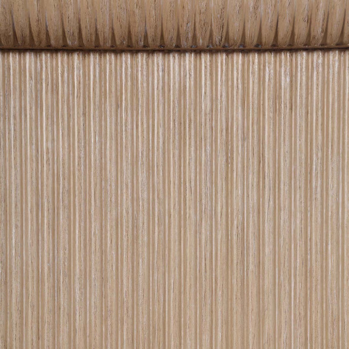 AICO Furniture - West Kensington End Table in Sea Salt Caramel - 9096202-147 - GreatFurnitureDeal