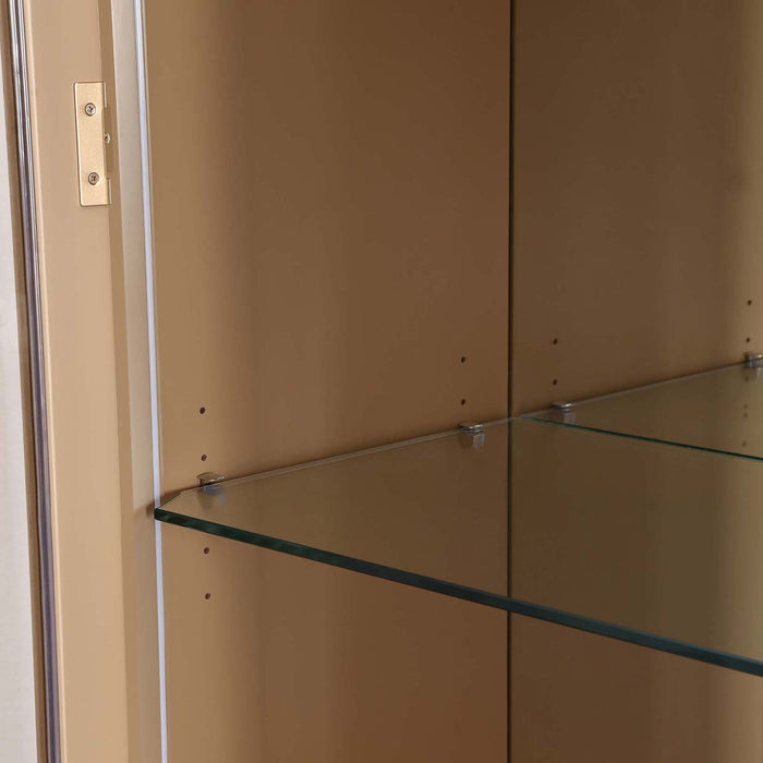 AICO Furniture - West Kensington Display Cabinet in Sea Salt Caramel - 9096209-147 - GreatFurnitureDeal