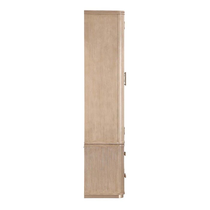 AICO Furniture - West Kensington Display Cabinet in Sea Salt Caramel - 9096209-147 - GreatFurnitureDeal