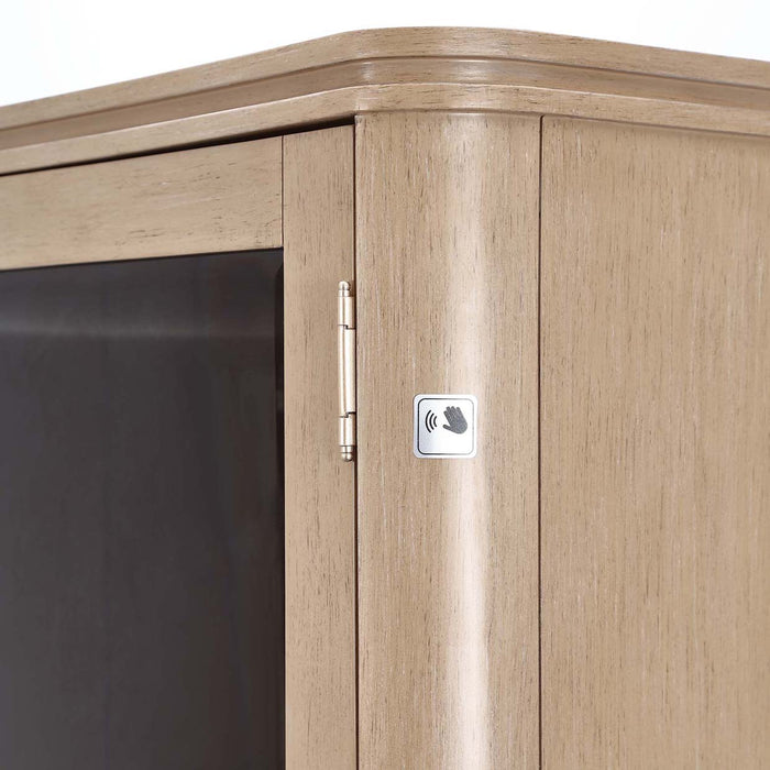 AICO Furniture - West Kensington Display Cabinet in Sea Salt Caramel - 9096209-147 - GreatFurnitureDeal