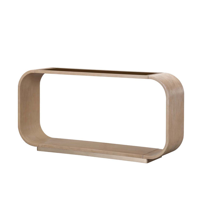 AICO Furniture - West Kensington Console Table in Sea Salt Caramel - 9096223-147 - GreatFurnitureDeal