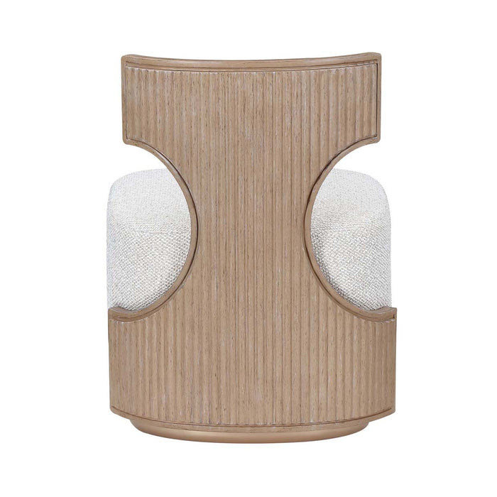 AICO Furniture - West Kensington Vanity Chair in Sea Salt Caramel - 9096244-147 - GreatFurnitureDeal