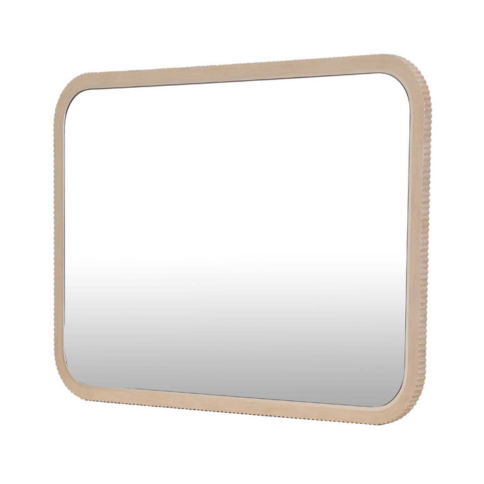 AICO Furniture - West Kensington Wall Mirror in Sea Salt Caramel - 9096260-147 - GreatFurnitureDeal