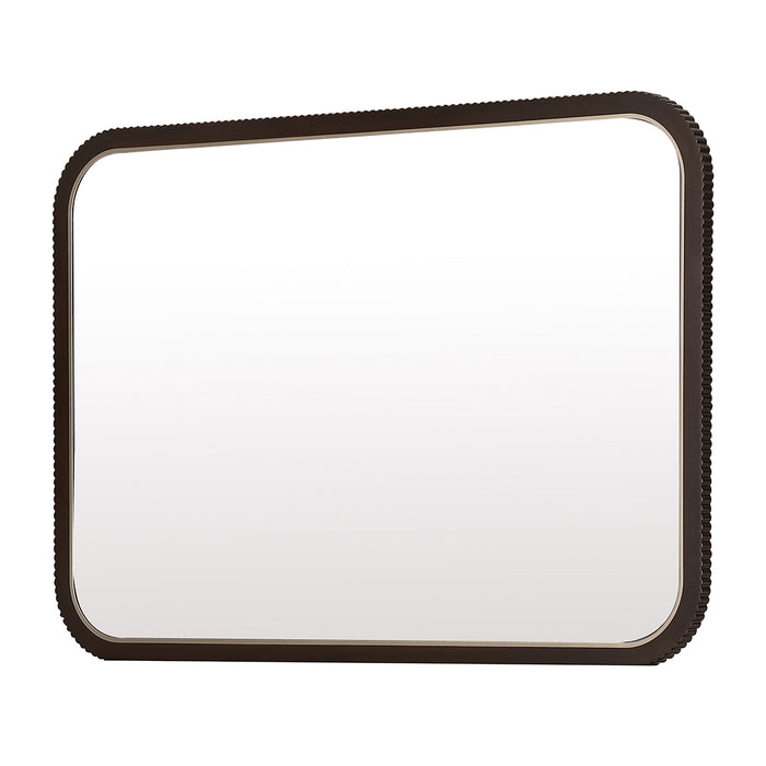 AICO Furniture - West Kensington Wall Mirror in Medium Espresso - 9096260-417 - GreatFurnitureDeal