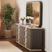 AICO Furniture - West Kensington Wall Mirror in Medium Espresso - 9096260-417 - GreatFurnitureDeal