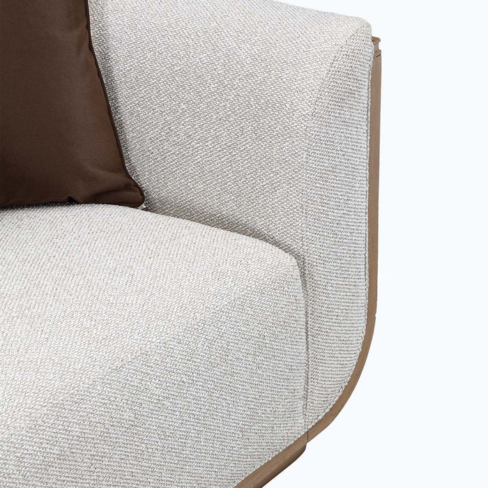 AICO Furniture - West Kensington Sofa in Sea Salt Caramel - 9096815-BUFF-147 - GreatFurnitureDeal
