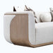 AICO Furniture - West Kensington 2 Piece Living Room Set in Sea Salt Caramel - 9096815-BUFF-147-2SET - GreatFurnitureDeal