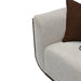 AICO Furniture - West Kensington Sofa - Buff/Medium Espresso - 9096815-BUFF-417 - GreatFurnitureDeal