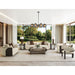 AICO Furniture - West Kensington Loveseat in Medium Espresso - 9096825-BUFF-417 - GreatFurnitureDeal
