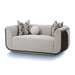 AICO Furniture - West Kensington Loveseat in Medium Espresso - 9096825-BUFF-417 - GreatFurnitureDeal