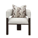 AICO Furniture - West Kensington Accent Chair - Buff/Medium Espresso - 9096834-BUFF-417 - GreatFurnitureDeal