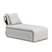 AICO Furniture - West Kensington Chaise in Buff/Seal Salt Caramel - 9096841-BUFF-147 - GreatFurnitureDeal