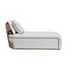 AICO Furniture - West Kensington Chaise in Buff/Seal Salt Caramel - 9096841-BUFF-147 - GreatFurnitureDeal