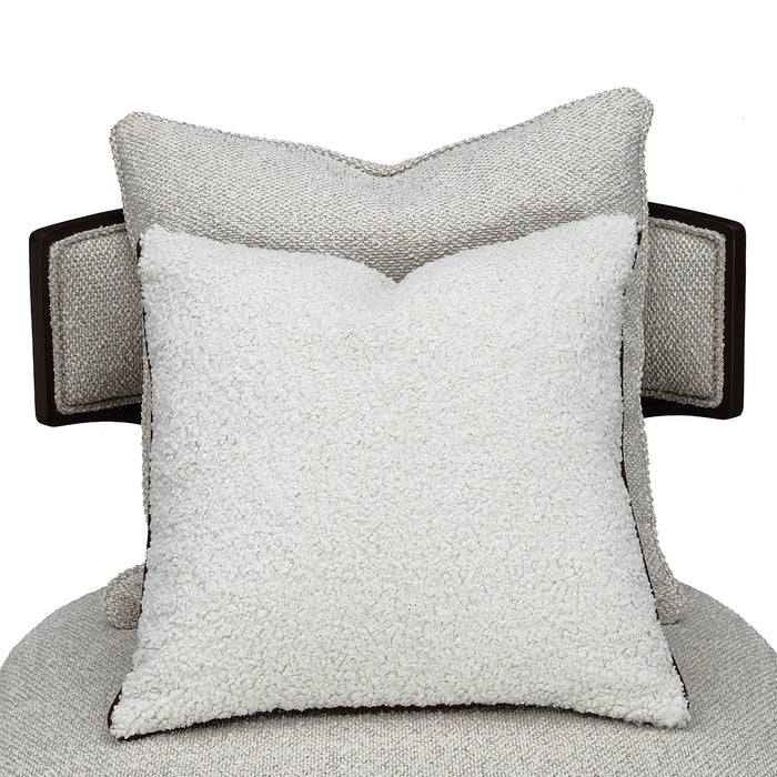 AICO Furniture - West Kensington Chaise - Buff/Medium Espresso - 9096841-BUFF-417 - GreatFurnitureDeal