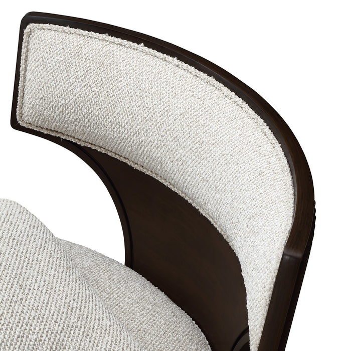 AICO Furniture - West Kensington Chaise - Buff/Medium Espresso - 9096841-BUFF-417 - GreatFurnitureDeal