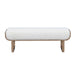 AICO Furniture - West Kensington Accent Bench in Sea Salt Caramel - 9096904-147 - GreatFurnitureDeal