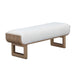 AICO Furniture - West Kensington Accent Bench in Sea Salt Caramel - 9096904-147 - GreatFurnitureDeal