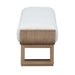 AICO Furniture - West Kensington Accent Bench in Sea Salt Caramel - 9096904-147 - GreatFurnitureDeal