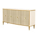 AICO Furniture - Scotts Square Sideboard in Light Champagne - 9097007-124 - GreatFurnitureDeal