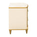 AICO Furniture - Scotts Square 3 Piece Queen Bedroom Set in Light Champagne - 9097000QN3-124-3SET - GreatFurnitureDeal