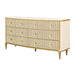 AICO Furniture - Scotts Square Dresser in Light Champagne - 9097050SA-124 - GreatFurnitureDeal