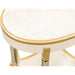 AICO Furniture - Scotts Square End Table in Light Champagne - 9097202-124 - GreatFurnitureDeal
