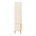 AICO Furniture - Scotts Square Display Cabinet in Light Champagne - 9097209-124 - GreatFurnitureDeal