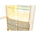 AICO Furniture - Scotts Square Display Cabinet in Light Champagne - 9097209-124 - GreatFurnitureDeal