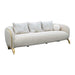 AICO Furniture - Scotts Square 2 Piece Sofa Set in Light Champagne - 9097816-CNSLK-124-2SET - GreatFurnitureDeal