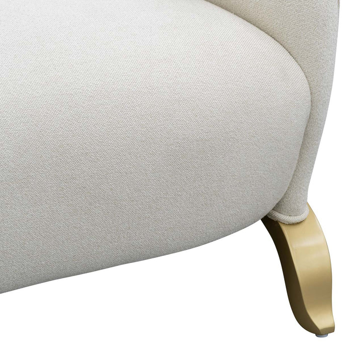 AICO Furniture - Scotts Square 2 Piece Sofa Set in Light Champagne - 9097816-CNSLK-124-2SET - GreatFurnitureDeal