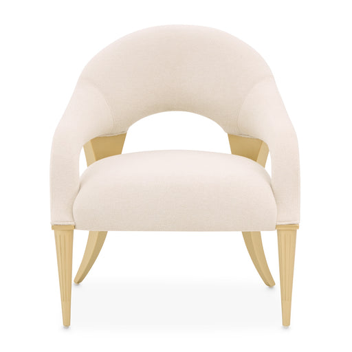 AICO Furniture - Scotts Square Accent Chair in Cornsilk/Light Champagne - 9097834-CNSLK-124 - GreatFurnitureDeal