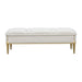 AICO Furniture - Scotts Square Accent Bench in Light Champagne - 9097904-124 - GreatFurnitureDeal