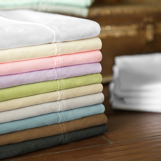 Malouf - Soft-Knit Microfiber Sheet Set - GreatFurnitureDeal