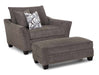 Franklin Furniture - 910 Tiffani Chair and a Half in Thiesson Java - 91088 - GreatFurnitureDeal