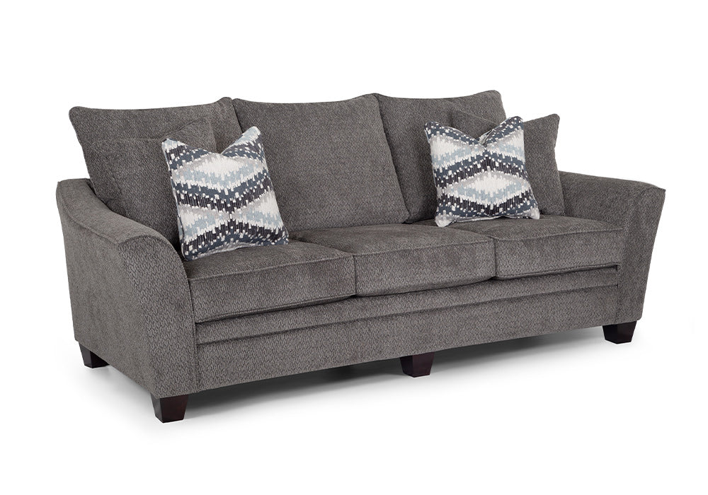 Franklin Furniture - 910 Eastbrook 2 Piece Sofa Set in Shasta Charcoal - 91040-20-CHARCOAL - GreatFurnitureDeal