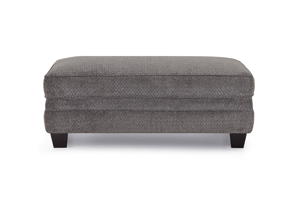 Franklin Furniture - 910 Eastbrook Matching Ottoman in Shasta Charcoal - 91018-CHARCOAL