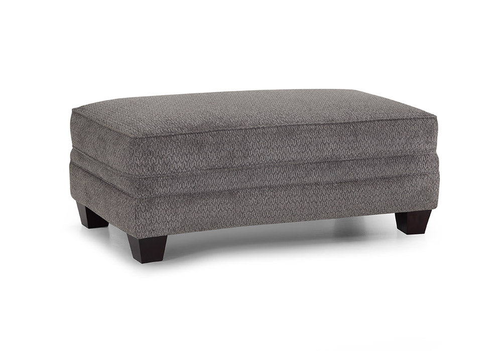 Franklin Furniture - 910 Eastbrook Matching Ottoman in Shasta Charcoal - 91018-CHARCOAL